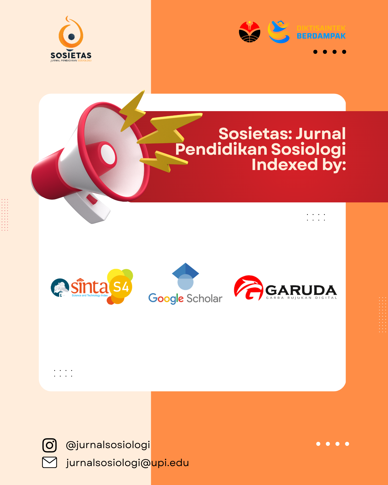Indexing Jurnal Sosietas